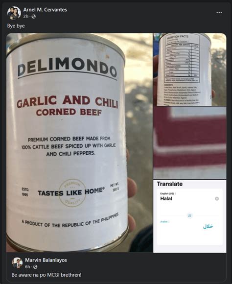 Delimondo Corned Beef Si Now Halal R Exandclosetadd