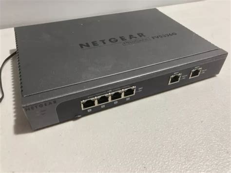 NETGEAR FVS336G V2 ProSAFE Dual WAN Gigabit Firewall With SSL IPSec