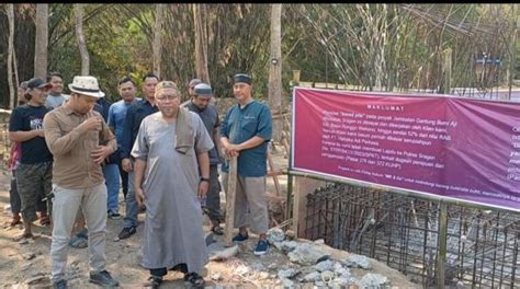 Pelaksana Proyek Jembatan Gantung Di Gondang Sragen Dilaporkan Ke Polisi