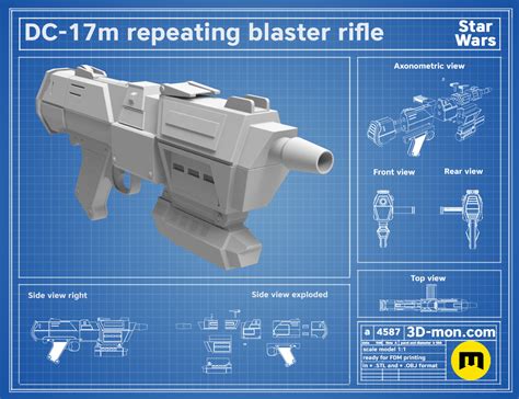 Dc 17m Repeating Blaster Rifle 3demon 3d Print Models Download