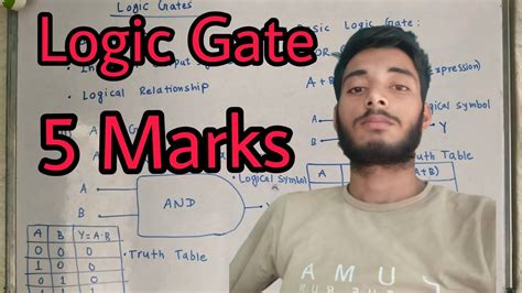 Ll Logic Gate Ll 5 Marks Ll Physics Ll Class 12 Th Ll YouTube