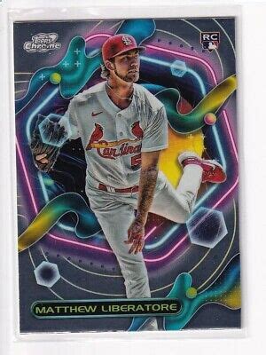 Topps Cosmic Chrome Matthew Liberatore Rookie Rc Cardinals Ebay