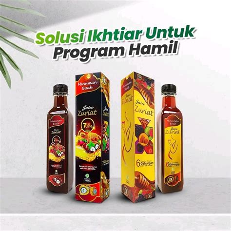 Jual Paket Promil Juice Zuriat Penyubur Kandungan Pria Dan Wanita