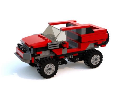 LEGO MOC Jeep With Working Suspension by legolover1738 | Rebrickable ...