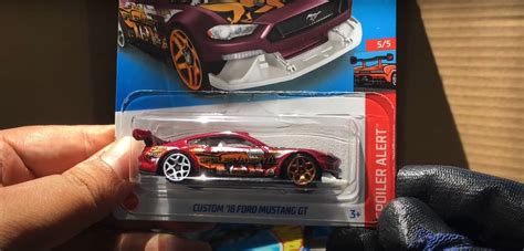 Inside The Hot Wheels Case J Watch Out For The Ford Mustang Super Treasure Hunt