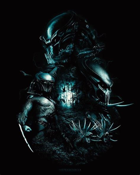 Predators Alternate Poster | Predator movie, Predator alien art ...