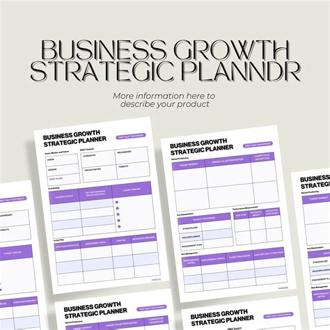 Business Growth Strategies MEGA BUNDLE Business Growth Worksheet