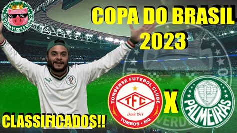 Palmeiras X Tombense Copa Do Brasil 2023 React Youtube