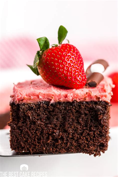 Chocolate Strawberry Cake Recipe The Best Cake Recipes