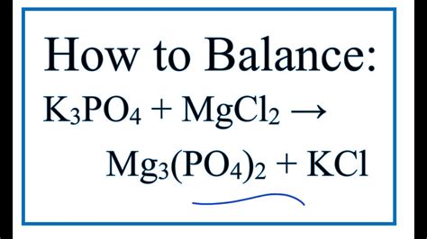 Unbelievable Magnesium Chloride Balanced Equation Maths Formulas For ...