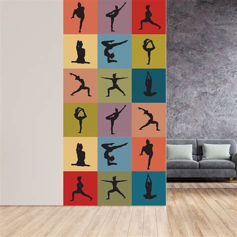 Yoga Wall Art Etsy