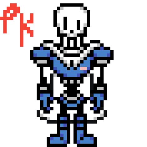 Reskin! UNDERSWAP papyrus overworld sprite (old) by PK2018 on DeviantArt