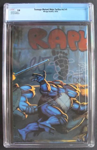 Teenage Mutant Ninja Turtles V Mirage Lawson Re Cgc