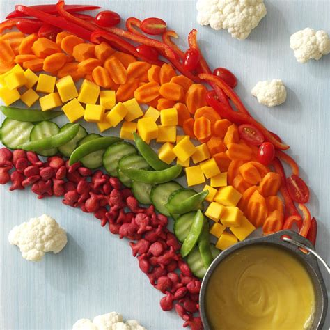 Rainbow Veggie Platter