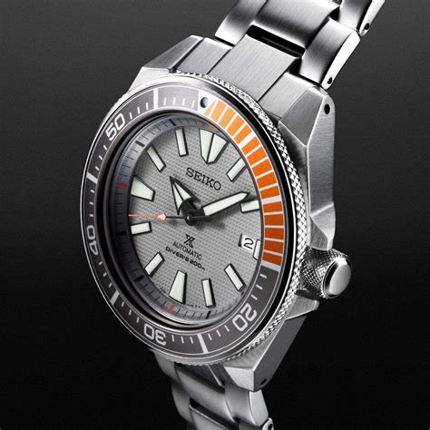 Seiko Prospex Samurai Dawn Grey Limited Edition Mens Watch Srpd03k1