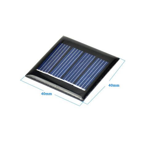 SUNYIMA 10PCS 2V 60mA Solar Panel Epoxy Polycrystalline DIY Toy Solar