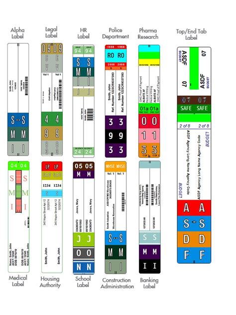 Color Coded Filing Systems - ASA Group