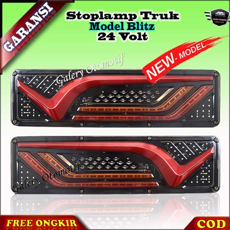 Jual Lampu Stop Lamp Stoplamp Rem Led Belakang Sein Running Model Blitz