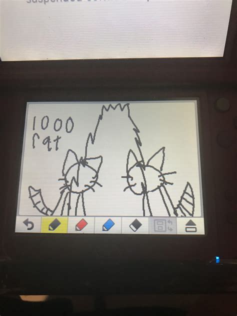 Drew the 1000 gecs album cover but with rats on my 3ds : r/100gecs