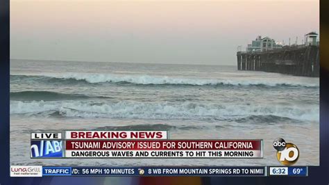 Tsunami Advisory For Calif Coast After Quake YouTube