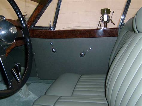 Jaguar restoration | Jaguar interior upholstery Los Angeles