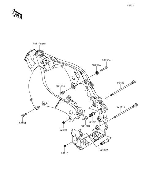 Support Moteur Pour Ninja Zx R Zx Jff Noir Esprit Kawasaki