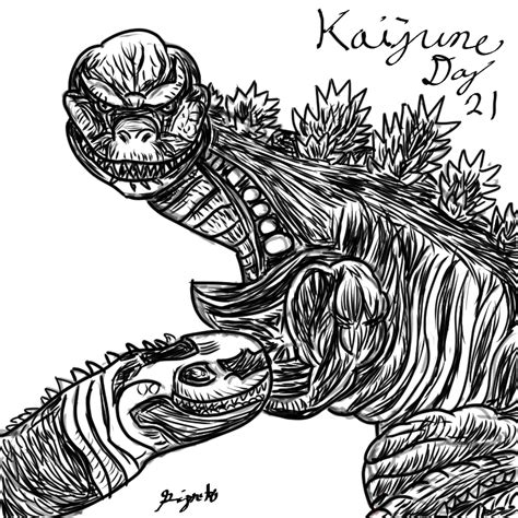 Kaijune Day 21 Shin Godzilla By Gojira Kun92 On Deviantart