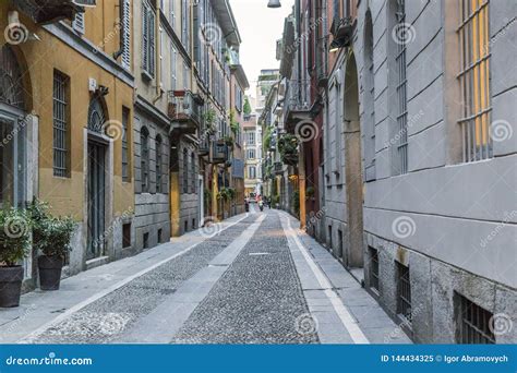 Evening Streets Of Milan Editorial Image Image Of Outside 144434325