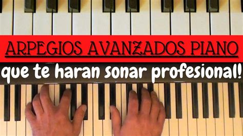 Arpegios Piano Avanzados Para Sonar Profesional Y Ejercicios De Tecnica