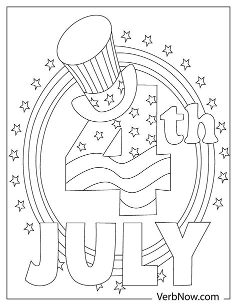 Free July Coloring Pages For Download Printable Pdf