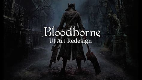 ArtStation - Bloodborne UI Redesign