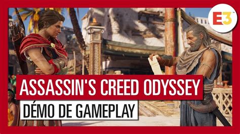 Assassins Creed Odyssey Démo De Gameplay E3 2018 Vostfr Vidéo