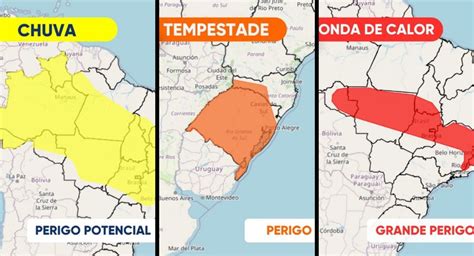 Alerta Vermelho Amarelo E Laranja Saiba O Que Significa Cada Cor