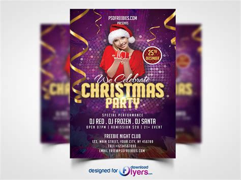 Christmas-Party-Flyer-PSD-Template | Flyer PSD