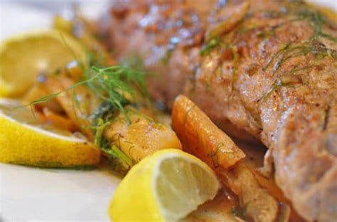 Roasted Pork Tenderloin With Fennel 30 Minute Meal Platter Talk