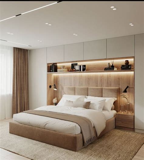 Pin On Chambre Parentale Moderne In 2024 Bedroom Layouts Apartment