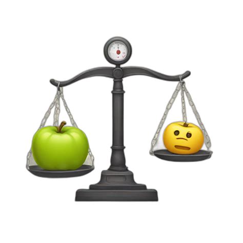 Weighing Scale Ai Emoji Generator