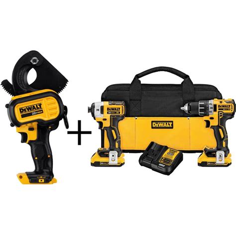 DEWALT 20 Volt MAX Cordless Electrical Cable Cutting Tool With 20 Volt