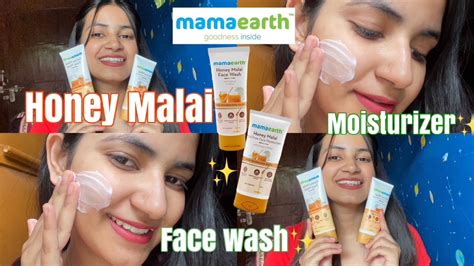 New Mamaearth Honey Malai Face Wash Moisturizer Review Mamaearth