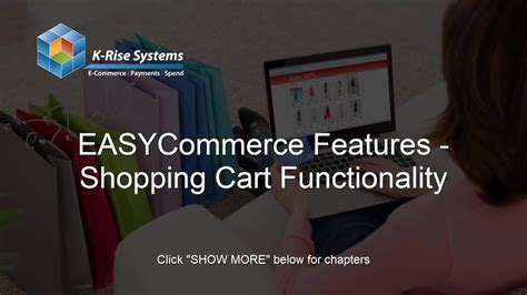 Easycommerce Functionality Shopping Cart And Credit Card Checkout Youtube