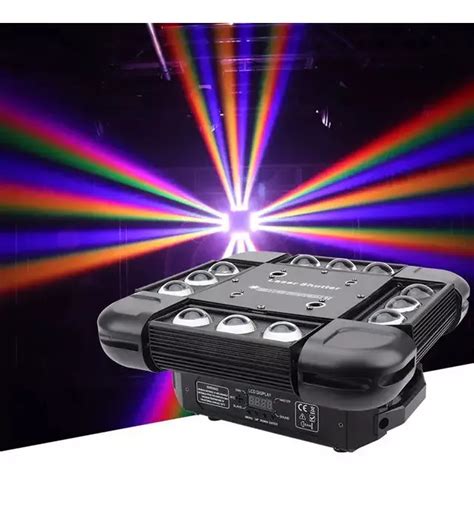 Ripley EFECTO MOVIL SPIDER MOVIL 3 EN 1 LED 12X10W DISCO EVENTO