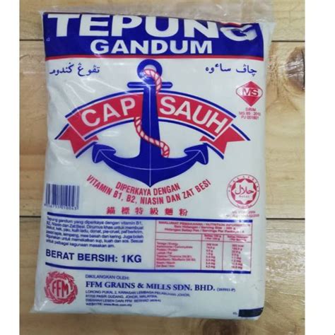 Ready Stock Tepung Gandum Cap Sauh Wheat Flour Kg Shopee Malaysia