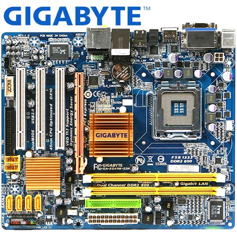 GIGABYTE GA EG41M S2H Desktop Motherboard G41 Socket LGA 775 For Core 2