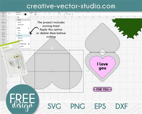 Free Paper Flower Heart Svg Creative Vector Studio