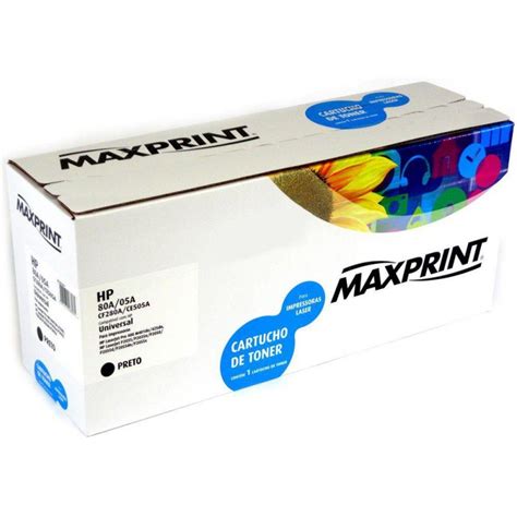 Toner Maxprint Compat Vel Hp Mod A A Preto Edonato