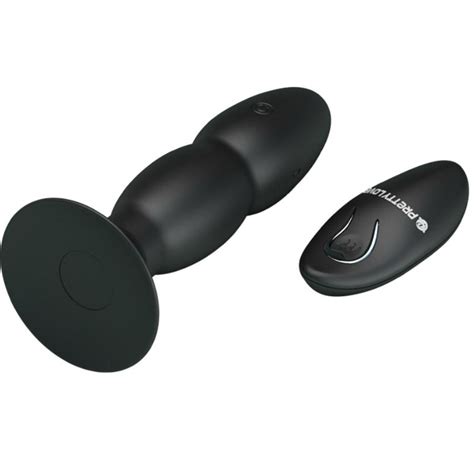PRETTY LOVE PLUG VIBRADOR Y ROTACIÓN POR CONTROL REMOTO Seductime Sex Shop