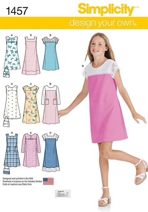 Sewing Patterns Tween Dresses Lucimadalina