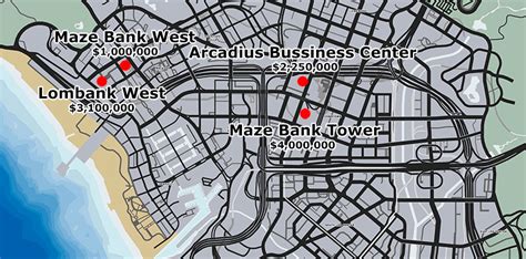 Where Is Maze Bank Gta 5 Map Hot Sex Picture