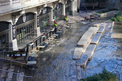 Chicago Riverwalk Swamped In Record Rainfall, But Cleanup Moving Fast ...