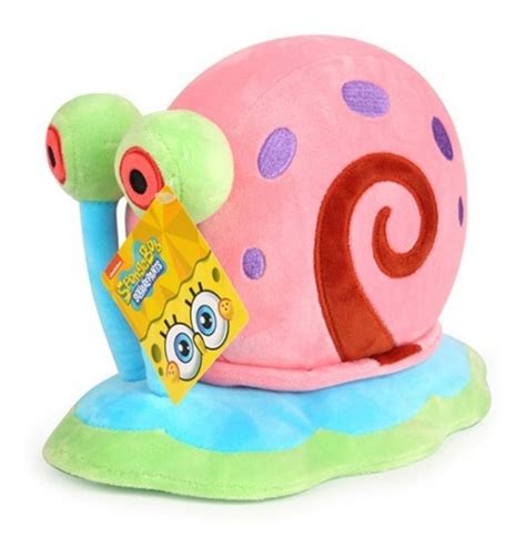 Peluche Bob Esponja Gary El Caracol 25cm Cuotas sin interés